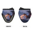 thumbnail image 2 of Pofeuu Winter Fire Dragon Print Thickened Mini Silicone Oven Mitts Heat Resistant, Rubber Oven Mitt Gloves, Finger Pinch Grips, Pot Holder, Silicone Potholder, 2 of 7