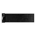 thumbnail image 3 of Adesso SlimTouch 232 Black USB Full-Size Antimicrobial Waterproof Flex Keyboard, 3 of 5