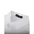 thumbnail image 6 of ALING Men's/Youth Solid White Dress Shirts Button Down Custom-Fit Casual Shirt Business Formal Long Sleeve Professional Shirt White/ Black/ Blue, 6 of 6