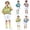 Orange, variant on Boys Casual Outfit Set with Short Sleeve Tee, Casual Shorts & Socks, Cute Sailor-Inspired Look for Playdates, Weddings & Summer Vacations Green 6-7 Years