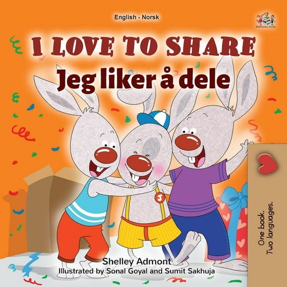 English Norwegian Bilingual Collection I Love to Share (English Norwegian Bilingual Book for Kids), (Paperback)