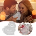 thumbnail image 2 of BKER Acrylique Transparent et Soignant pour Décoration de Table Anniversaire Parents et Sœurs, 2 of 5