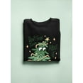 thumbnail image 3 of Christmas Tree And Dog Sweatshirt Women -Smartprints Designs, Female Large, 3 of 4