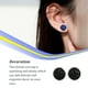 thumbnail image 3 of Qarigey 1 par de pendientes de tuerca de acero inoxidable para mujer, regalos para novias y madres, accesorio de joyería para celebración de compromiso Ropa, zapatos y accesorios Miscelánea Tipo 12 Qarigey AP011021-12, 3 of 6