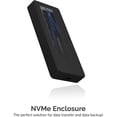 thumbnail image 3 of Sabrent USB Type-C Aluminum Enclosure for M.2 NVMe SSD in Black (EC-NVME-BLK), 3 of 8