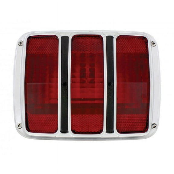 64-66 Ford Mustang Tail Light Bezels, Lens, Housings, Wires