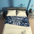 thumbnail image 5 of Gifts for Dad from Daughter to My Dad Blanket Best Gift for Fathers Day Birthday Christmas Valentines Day Bday Present Idea for Father Husband Men Him Healing Thoughts Throw Blanket 30x40 Inch, 5 of 7