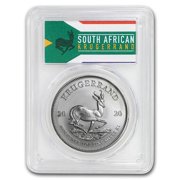 2020 South Africa 1 oz Silver Krugerrand MS-69 PCGS (FS)
