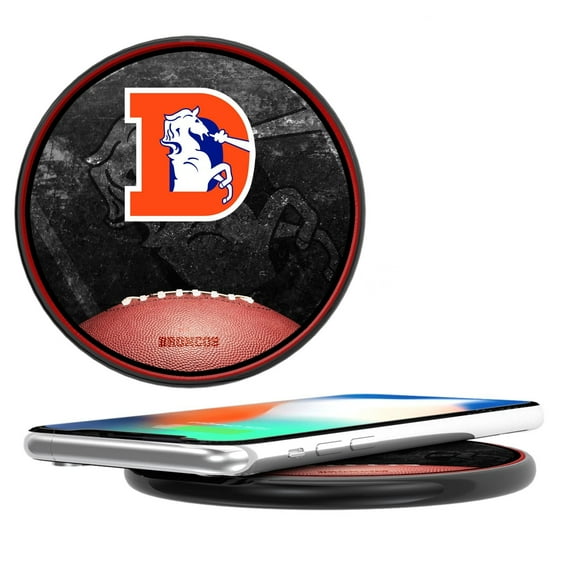 Denver Broncos 10-Watt Legendary Design Wireless Charger