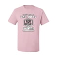 thumbnail image 2 of Wild Bobby, I Keep All My Dad Jokes in A Dad Base, Funny Father's Day Tee Father's Day Men Graphic Tee, Light Pink, 5X-Large, 2 of 3