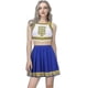 thumbnail image 1 of Taylor Cheerleader Uniform Ts Shake It Off Trajes de porristas azules y blancos Disfraz de fiesta de Halloween para niñas de secundaria _iu, 1 of 4