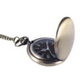 thumbnail image 4 of EGNMCR Hommes et Femmes Couple Pocket Watch Quartz Rétro Table Suspendue Table Commémorative Pocket Watch, 4 of 6