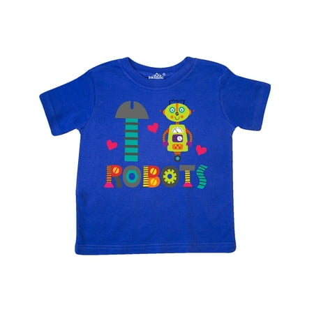 

Inktastic Robotics I Heart Robots Gift Toddler Boy or Toddler Girl T-Shirt
