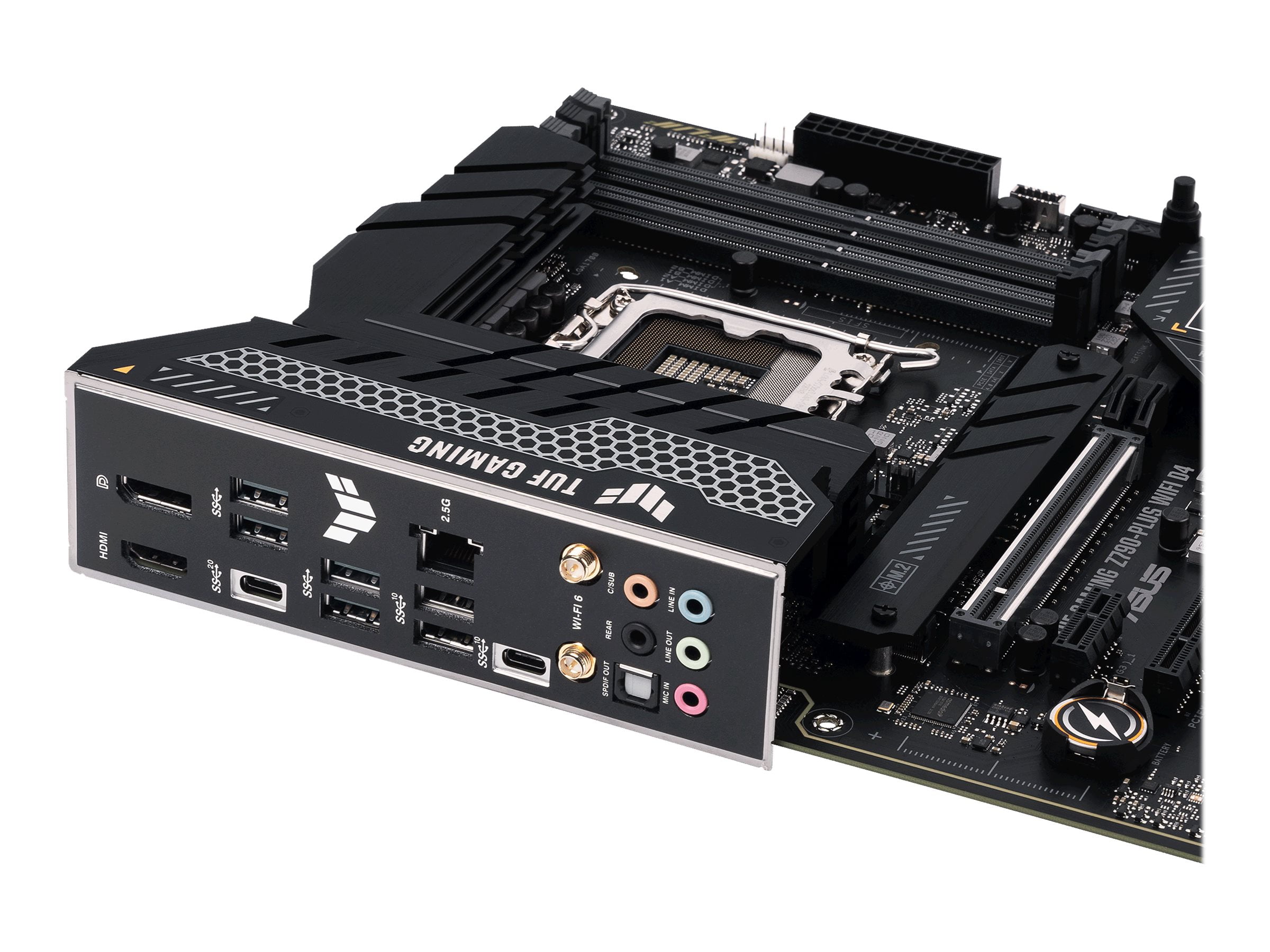 ASUS TUF Gaming Z790-Plus WiFi D4 ATX Motherboard, Z790 Chipset