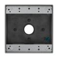 thumbnail image 1 of Caja para tomacorriente ENERLITES EN2575 resistente a la intemperie, gris, de 2 módulos, 1 of 7