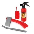 thumbnail image 1 of Bombero Herramientas 4X Profesional Simulativo Práctico práctico Play Play PROPORTE Útil Fuego Fuego Toy Toy House Supply 4 Pack Guardurnaity FN001557-00, 1 of 7