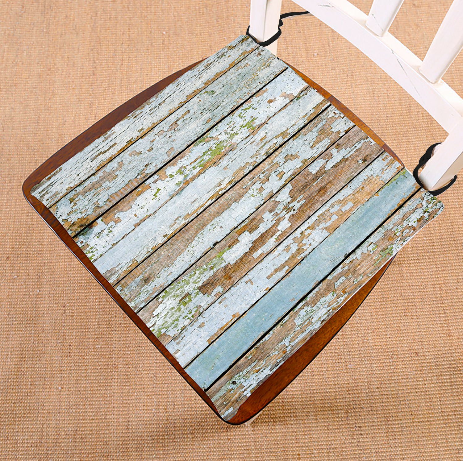 ABPHQTO Aged Pannel Wood Chair Pad Seat Cushion Chair Cushion Floor
