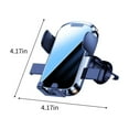 thumbnail image 3 of Tgbvmt Car Phone Mount, Horizontal & Vertical Rotation, Gravity Locking Clamp, Stable Bracket with ABS Hook Clip for Phones, Adjustable Viewing Angle for Safe Hands-Free Driving in Vehicle, 3 of 9
