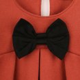 thumbnail image 6 of HBYJLZYG Woolen Dress For Girls, Winter Baby Long Sleeve Bowknot Solid Color Loose Woolen Dress 2-8 Years Xmas Baby Shower Gift, 6 of 9