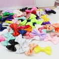thumbnail image 2 of Lazos de cinta de 50 piezas para manualidades, adorno de lazo para el pelo, regalo de Navidad, decoración artesanal para fiesta de boda, costura DIY, 2 of 4