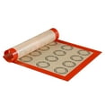 thumbnail image 2 of Non-Stick Silicone Baking Mat Pad Sheet Baking Pastry Tools Rolling Dough Mat Large Size for Cake Cookie Macaron, 2 of 5