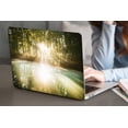 thumbnail image 3 of KSK KAISHEK Compatible MacBook Pro 15" Case 2019 - 2016 Released Model A1707/A1990, Plastic Hard Shell Case + Black Keyboard Cover, Blue series A 0396, 3 of 5