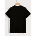 thumbnail image 2 of Camiseta de manga corta con estampado "No soy torpe" para hombre, cómoda y elástica, ideal para el verano, estilo informal y de moda para el día a día., 2 of 6