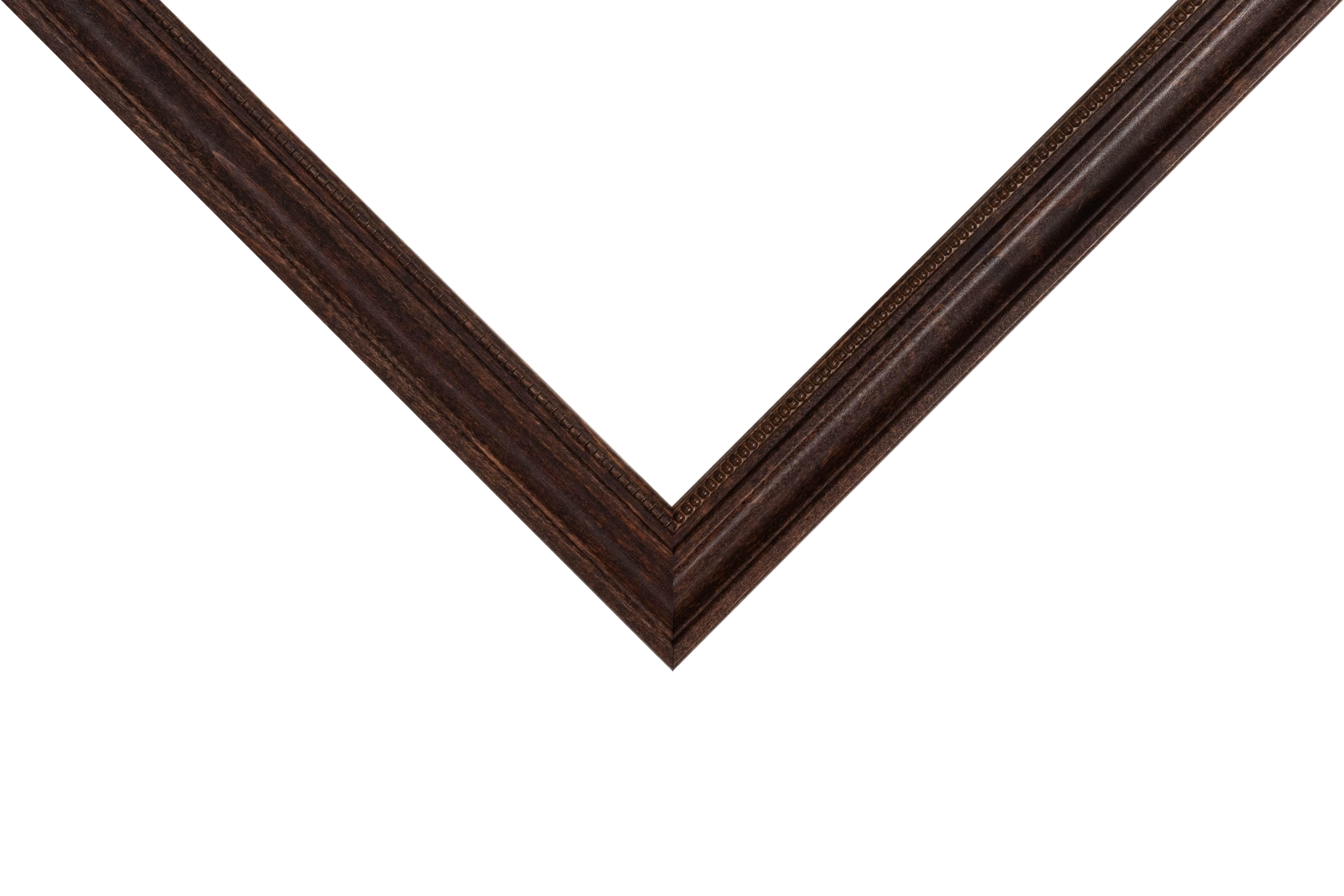 Boardroom Walnut with Walnut Bead 18x24 Inch Picture Frame