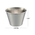 thumbnail image 3 of Mainstays Kitchen 3 oz Stainless Steel Condiment Cup, Stainless Steel Finish, 3 of 8