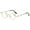 Gold, variant on KOOSUFA Small Round Metal Reading Glasses 2.00 Blue Light Blocking Women Men Retro Eyeglasses Readers Eyewear Silver