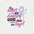 thumbnail image 4 of Inktastic My Aunt was so Amazing God Made her an Angel Girls Toddler T-Shirt, 4 of 5