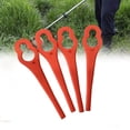 thumbnail image 4 of Cuchillas de plástico para máquina de corte, accesorios de cuchillas de plástico de repuesto, cortadora de césped, cuchillas de nailon, cortacésped de jardín, 30 Uds., 4 of 5