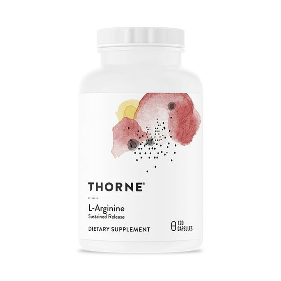 THORNE - L-Arginine Sustained Release (Formerly Perfusia-SR) - Support Heart Function, Nitric Oxide Production, and Optimal Blood Flow* - 120 Capsules - 60 Servings