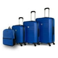 thumbnail image 1 of Bondstreet - 4 pcs set : 3 pcs set ABS/PC blend luggage & Polyester Backpack, 1 of 6