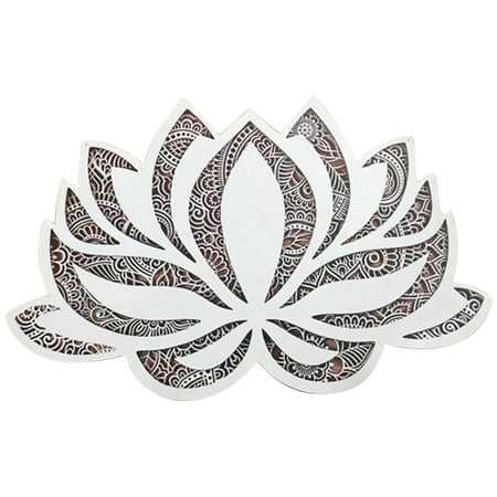 

Color Changing Mandala Lotus Night Light Universal 3D Wall Hanging Home Decor