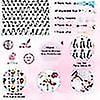 thumbnail image 2 of Kit de repostería de 106 Uds., plato giratorio para pasteles, clasificación de utensilios Diy para bolsillos, boquillas, etc., 2 of 4