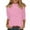 08#Pink, variant on Mock Neck Tops for Women Basic 3/4 Sleeve Layering Shirts Dressy Casual Loose Lightweight Turtleneck Tops Dark Purple 3XL