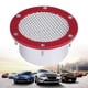 thumbnail image 3 of Rejilla universal para conducto de aire de carreras de coches, entrada de ventilación para parachoques para entrada de aire frío (rojo), 3 of 8