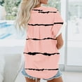 thumbnail image 7 of Tops for Women Tops for Summer Women Shirts Trendy Womens Tshirts Lightning, 7 of 7