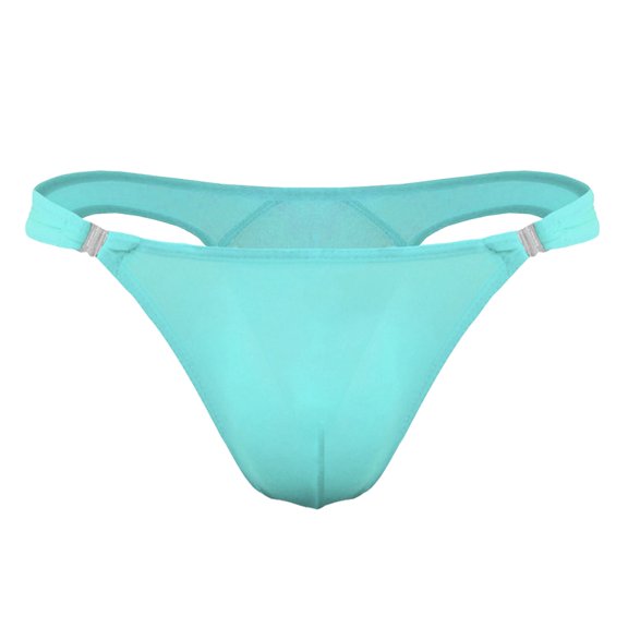 Vedolay Underpants For Men Cotton Bikini Men's Thin Stripes Bikini Briefs Fashion Breathable Low Waist Underpanties,BU2 One Size