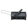 thumbnail image 4 of Fdit Mini Raclette, Mini Raclette Set,Portable Non-Stick Cheese Raclette Rotaster Baking Tray Stove Set Home Kitchen Grilling Tool, 4 of 10
