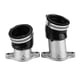 thumbnail image 2 of Colector de admisión para Honda C, 2 piezas de admisión de carburador de aluminio Colector de admisión de aluminio Colector de admisión de carburador Funcionamiento suave, 2 of 9