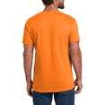 thumbnail image 4 of Hanes Essential-T T-Shirt, High-Vis Men’s Cotton/Poly Safety Orange Short Sleeve Classic Tee, 1 Pack, Sizes S-5XL, 4 of 4
