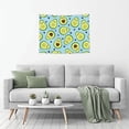 thumbnail image 5 of Kdxio Avocado and Hearts Wall Hanging Tapestries Banner For Bedroom College Dorm Home Living Room Party Decor 29X37 In, 5 of 8