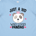 thumbnail image 4 of Inktastic Cute Panda Gift for Girls Girls Baby T-Shirt, 4 of 5