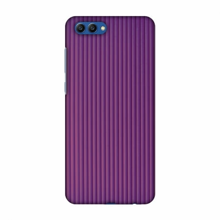 Huawei Honor View 10 Case, Premium Handcrafted Printed Designer Hard Snap on Shell Case Back Cover with Screen Cleaning Kit for Huawei Honor View 10 - Carbon Fibre Redux Electric Violet 7