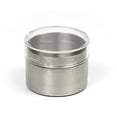 thumbnail image 2 of 4-Oz Clear Top Magnetic Tin Stainless Steel Home or Office Food Storage, 2 of 4