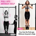 thumbnail image 3 of Upgraded Pull Up Assistance Bands For Women  Heavy Duty Resistance With Handles Exercise Band Door Anchor Workout Set Bar Full Body Sculpting Home Gym, 3 of 8