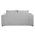 thumbnail image 4 of Sala 2-2 TRINITY Taos ( 2 piezas Love Seat ) Plata, 4 of 8