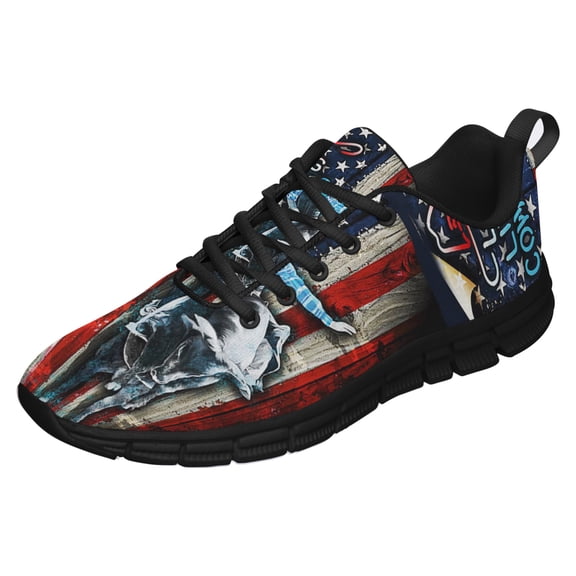 Bull Riding Running Shoes Sneakers Mesh Black Size 3.5